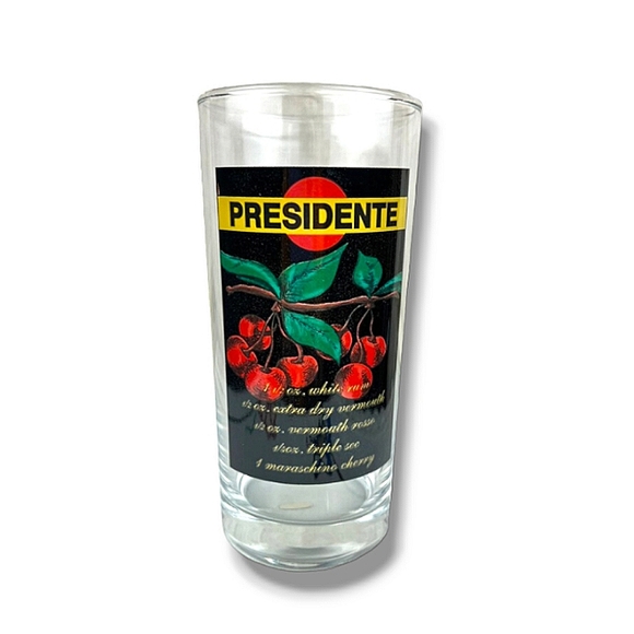 Tiki Retro Style Havana 14 oz High Ball Glasses - Picture 5 of 6